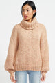 Aspen Chunky Knit Oversized Caramel Jumper