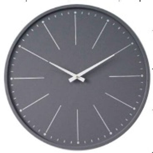 Cinque Grey Wall Clock 45cm HW Art - Wall Decor, Clock, Wall Mirror Robert Mark   