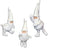 Climbing Santas White Hanging Assorted