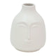 Bahari White Facial Vase