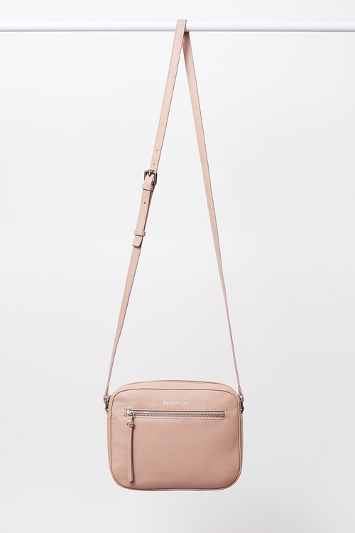 Tallulah Medium Rectangle Zip Cobweb Pink Shoulder Bag ACC Bags - All, incl Phone Bags Briarwood   