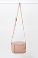 Tallulah Medium Rectangle Zip Cobweb Pink Shoulder Bag