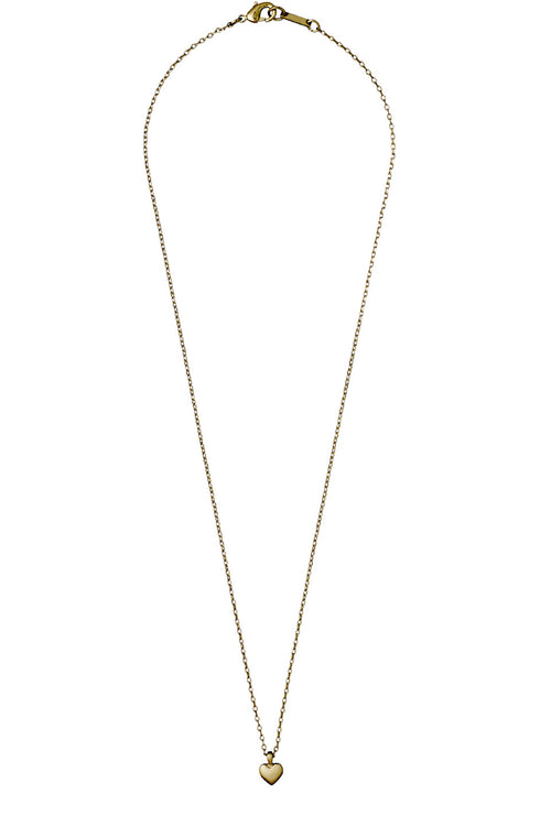 Sophia Heart Pendant Necklace ACC Jewellery Pilgrim Gold  