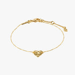 Sophia Heart Bracelet Gold EOL ACC Jewellery Pilgrim   