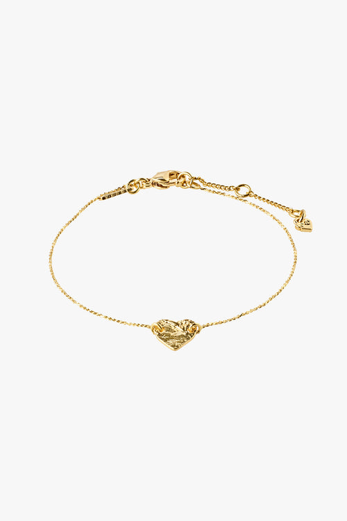 Sophia Heart Bracelet Gold EOL ACC Jewellery Pilgrim   