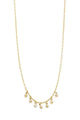 Regina Seven Mini Stars Gold Pendant Necklace