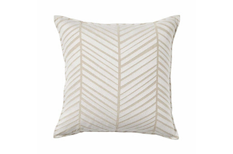 Malaga Chevron Sandstorm Cushion 50x50cm HW CUSHIONS, Throws, Rugs Weave   