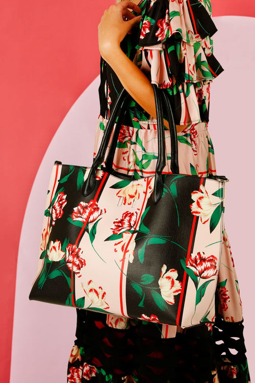 The Love Floral Tote Bag ACC Bags - All, incl Phone Bags Coop   