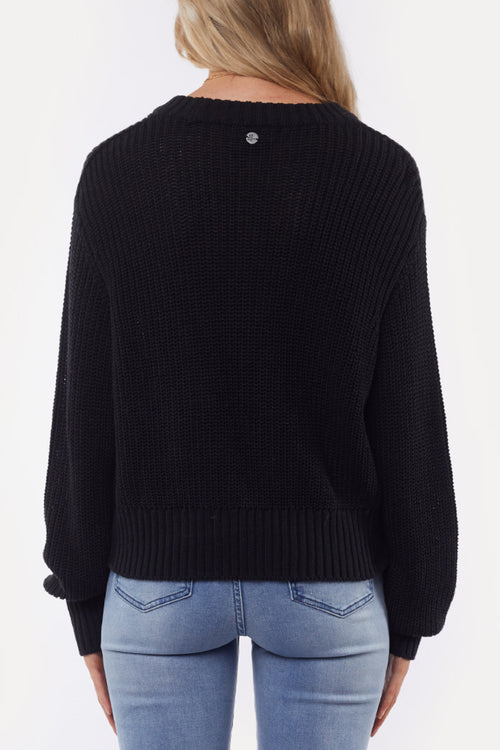 Original Black Comfy Knit WW Knitwear All About Eve   