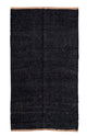 Jute & Woven Black Cotton Rug 120x180