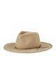 Joanna Packable Tan Felt Hat