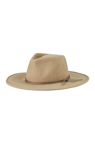 Joanna Packable Tan Felt Hat ACC Hats Brixton   