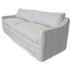 Dume Sofa with White Slip Cover