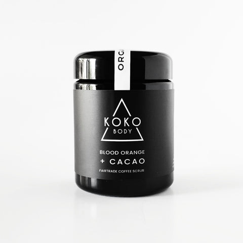 Cacao + Blood Orange Coffee Body Scrub 250g HW BEAUTY, Body, Skincare Koko   