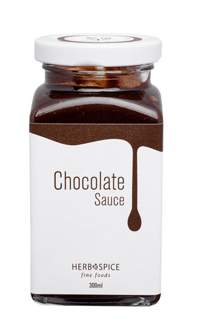 Chocolate Sauce Jar 300ml HW Food & Drink Herb + Spice Mill   