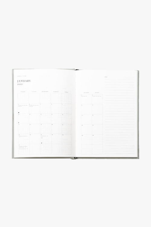 Father Rabbit Weekly Diary 2022 Modern Mineral HW Stationery - Journal, Notebook, Planner Father Rabbit   