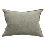 Arcadia Sage Feather Inner 40x60cm Linen Cushion HW Cushions Mulberi   