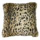 Leopard Faux Fur Cushion 45x45cm