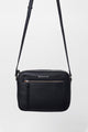 Tallulah Medium Rectangle Zip Black Shoulder Bag