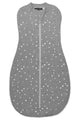 Zip Up Swaddle Grey Stars