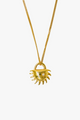 Bebe Solida 18k Gold Plated Pendant Necklace