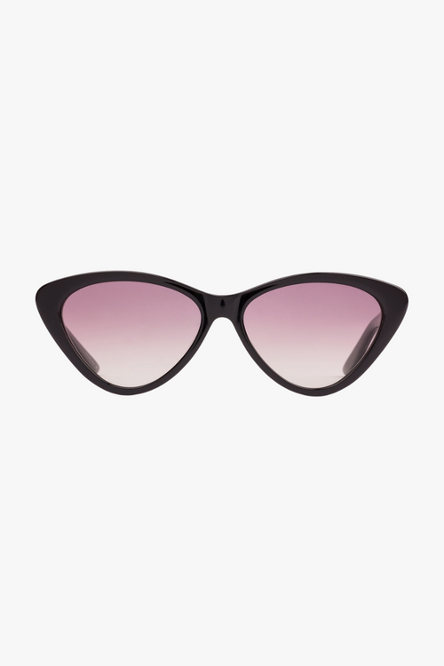 Seduction Black Quartz Gradient Polar Cat Eye Sunglasses ACC Glasses - Sunglasses Sito   