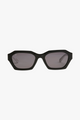 Kinetic Black White Smokey Grey Sunglasses