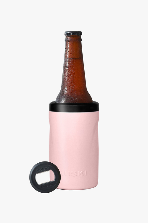 Powder Pink Beer Cooler EOL HW Drink Bottles, Coolers, Takeaway Cups Huski   