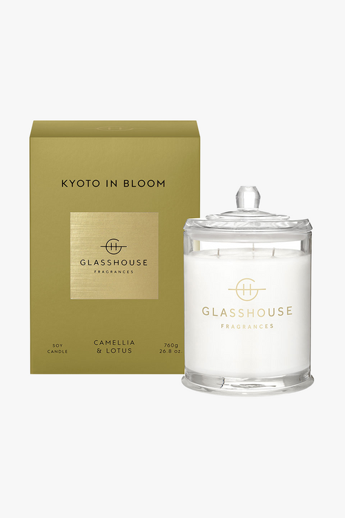 760g Triple Scented Kyoto in Bloom Candle EOL HW Fragrance - Candle, Diffuser, Room Spray, Oil Glasshouse   