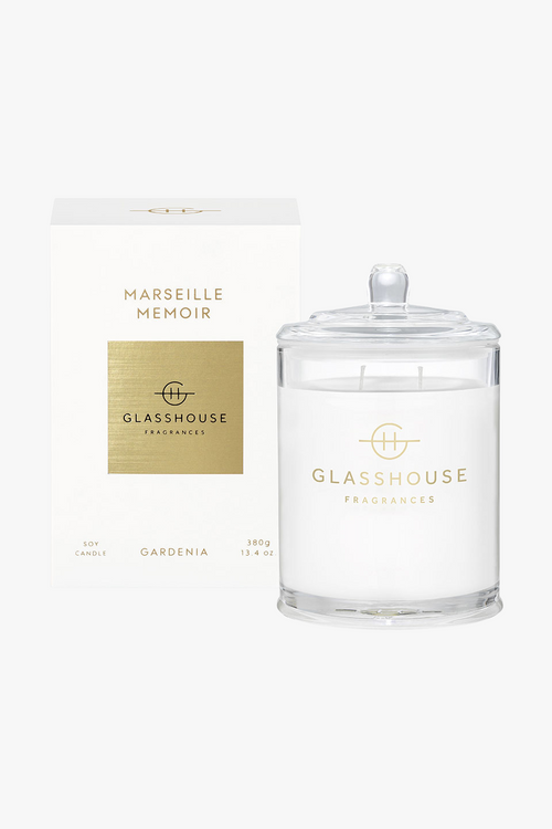 380g Triple Scented Marseille Memoir Candle HW Fragrance - Candle, Diffuser, Room Spray, Oil Glasshouse   