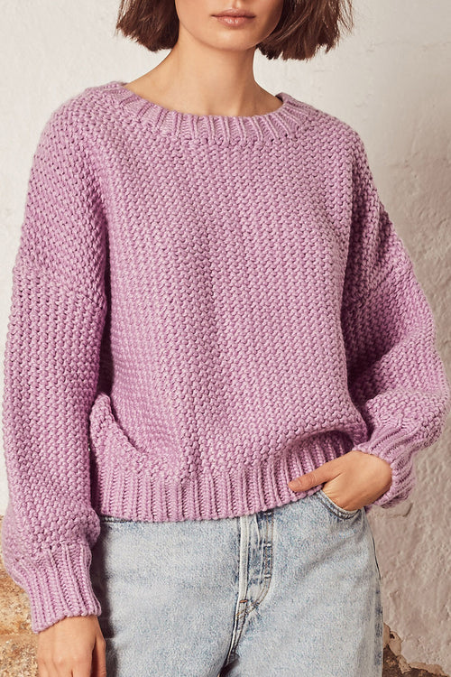 Dixie LS Lilac Jumper WW Knitwear Wish   