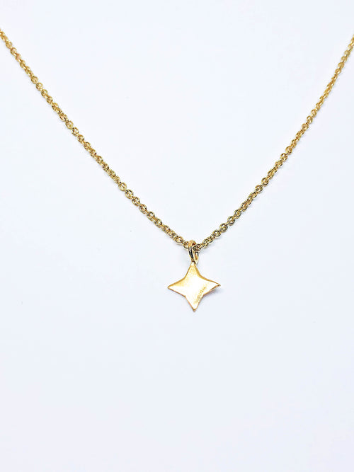 Square Star Necklace ACC Jewellery Audrey Loves Ruby   