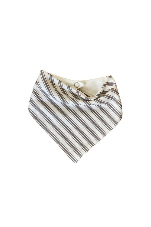 Bandana Bib Stone StripeTicking HW Kids Not specified   