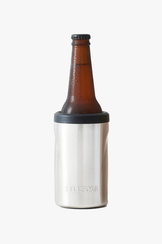 Brushed Stainless Beer Cooler HW Drink Bottles, Coolers, Takeaway Cups Huski   