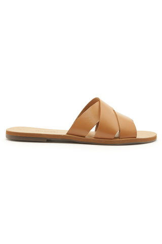 Flat Wave Tan Slide General Anacapri   