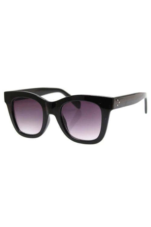 Crush Black Sqaure Oversized Sunglasses ACC Glasses - Sunglasses Reality Eyewear   
