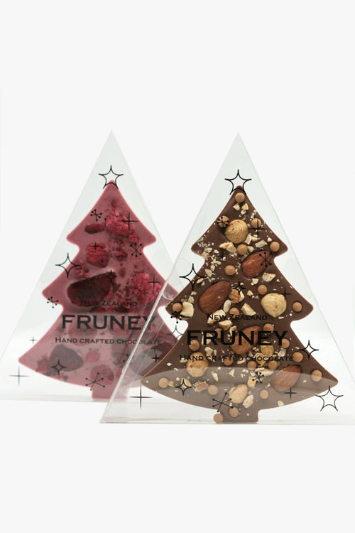 Christmas Tree Ruby Chocolate +  Fruits 100g HW Food & Drink Fruney   