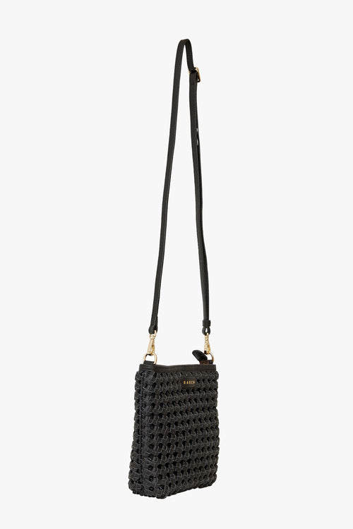 Coco Braid Black Leather Bucket Bag ACC Bags - All, incl Phone Bags Saben   
