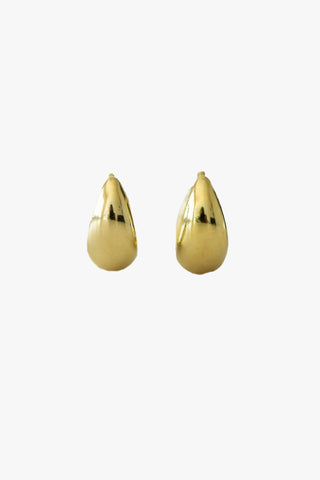 Drop Huggies Gold Earrings ACC Jewellery Sophie   