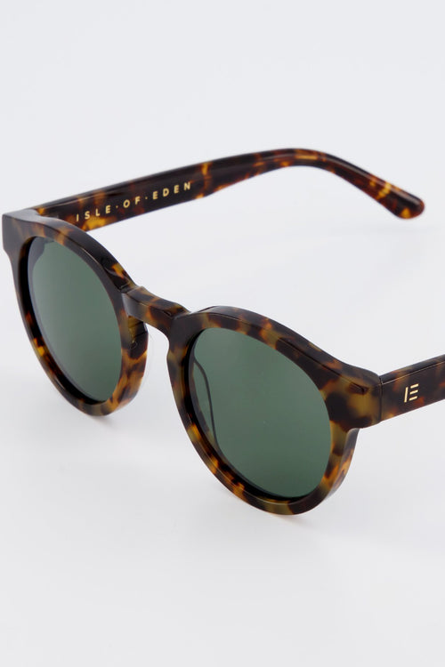 Eddie Dark Tortoise Sunglasses ACC Glasses - Sunglasses Isle of Eden   