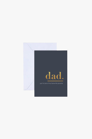Dad Favourite Parent Greeting Card