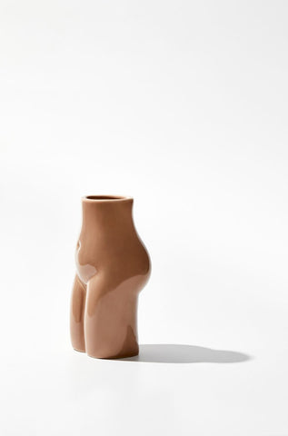Hand Crafted Ceramic Femme Body Fawn Vase 8x6x14cm