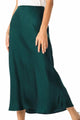 Friday Bias Cut Emerald Green Skirt