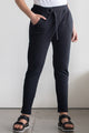 Halo Relaxed Black Belted Pant