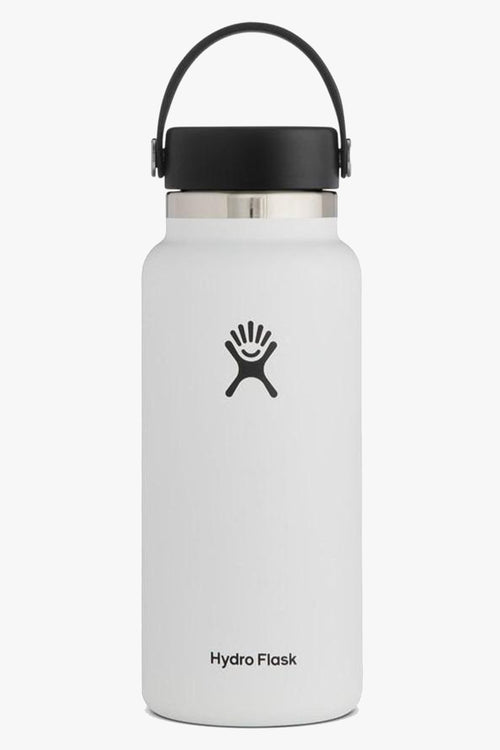 Hydro Flask 946ml White Wide Mouth Drink Bottle HW Drink Bottles, Coolers, Takeaway Cups Hydro Flask   