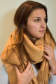 Luxe Essential 100% Pashmina Camel Scarf