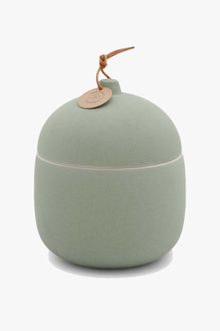 Keepsake Fresh Cut Basil 340g Large with Lid Ceramic Candle HW Fragrance - Candle, Diffuser, Room Spray, Oil Firefly   
