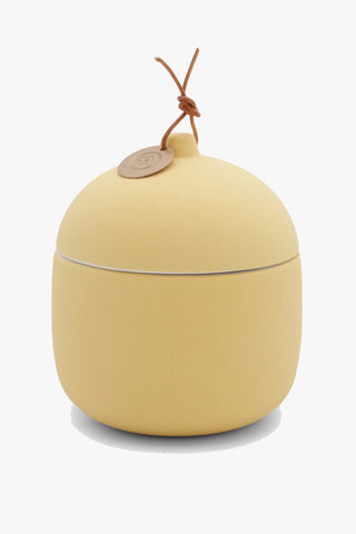 Keepsake Lemon+ Hibiscus 340g Large with Lid Ceramic Candle HW Fragrance - Candle, Diffuser, Room Spray, Oil Firefly   