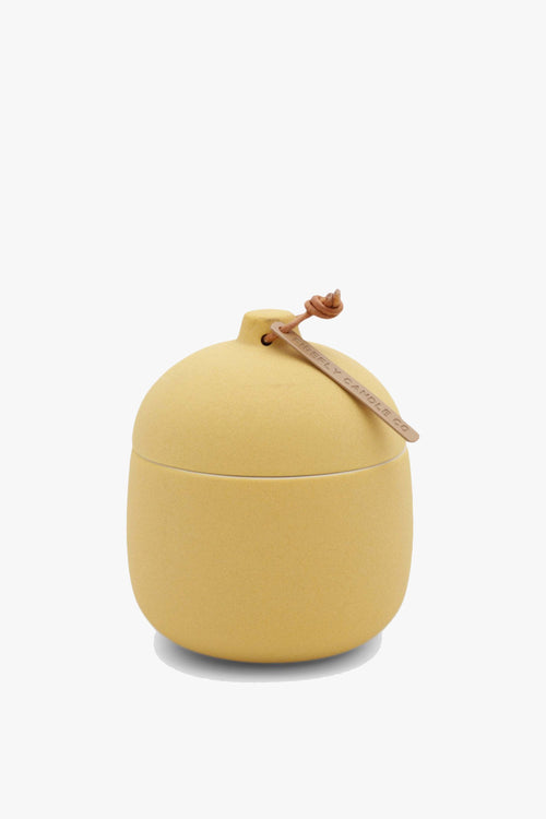Keepsake Lemon + Hibiscus 113g Small with Lid Ceramic Candle HW Fragrance - Candle, Diffuser, Room Spray, Oil Firefly   