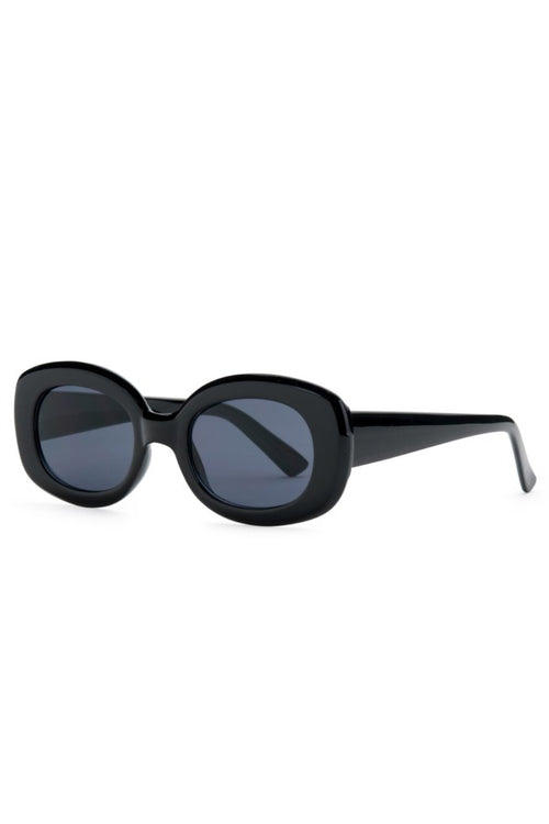Lady Grandzigger Oval Catseye Black Sunglasses ACC Glasses - Sunglasses Reality Eyewear   